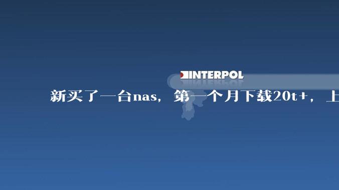 新买了一台nas，第一个月下载20t+，上传5+，不会被网警盯上吧?